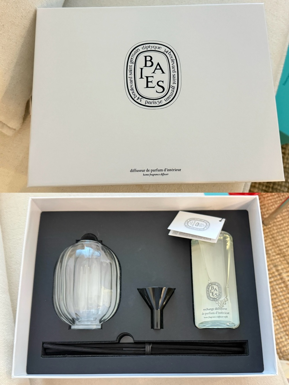 Diptyque Baies Home Fragrance Diffuser Set